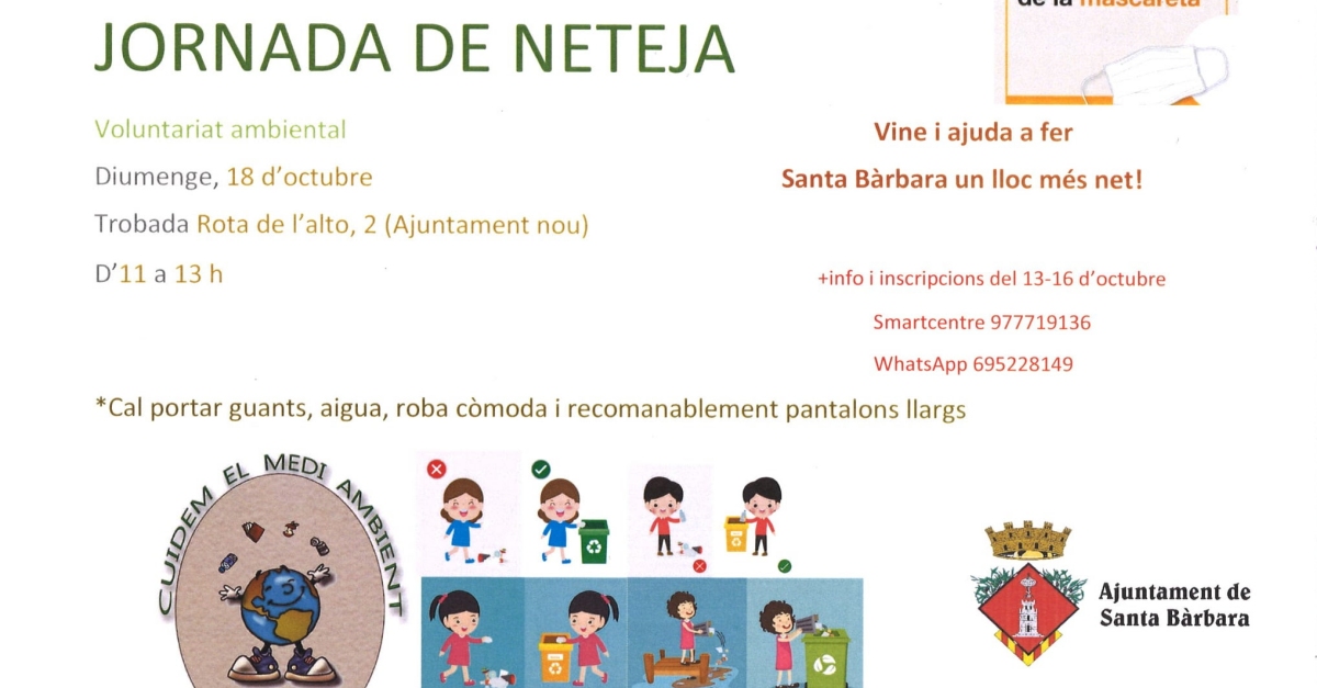 Jornada de neteja a Santa B�rbara
