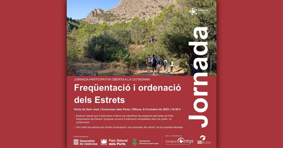Jornada participativa oberta a la ciutadania Freq�entaci� i ordenaci� dels Estrets