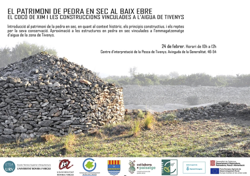 Jornada sobre el patrimoni de pedra en sec al Baix Ebre | EbreActiu.cat, revista digital d&rsquo;oci actiu | Terres de l&rsquo;Ebre ...