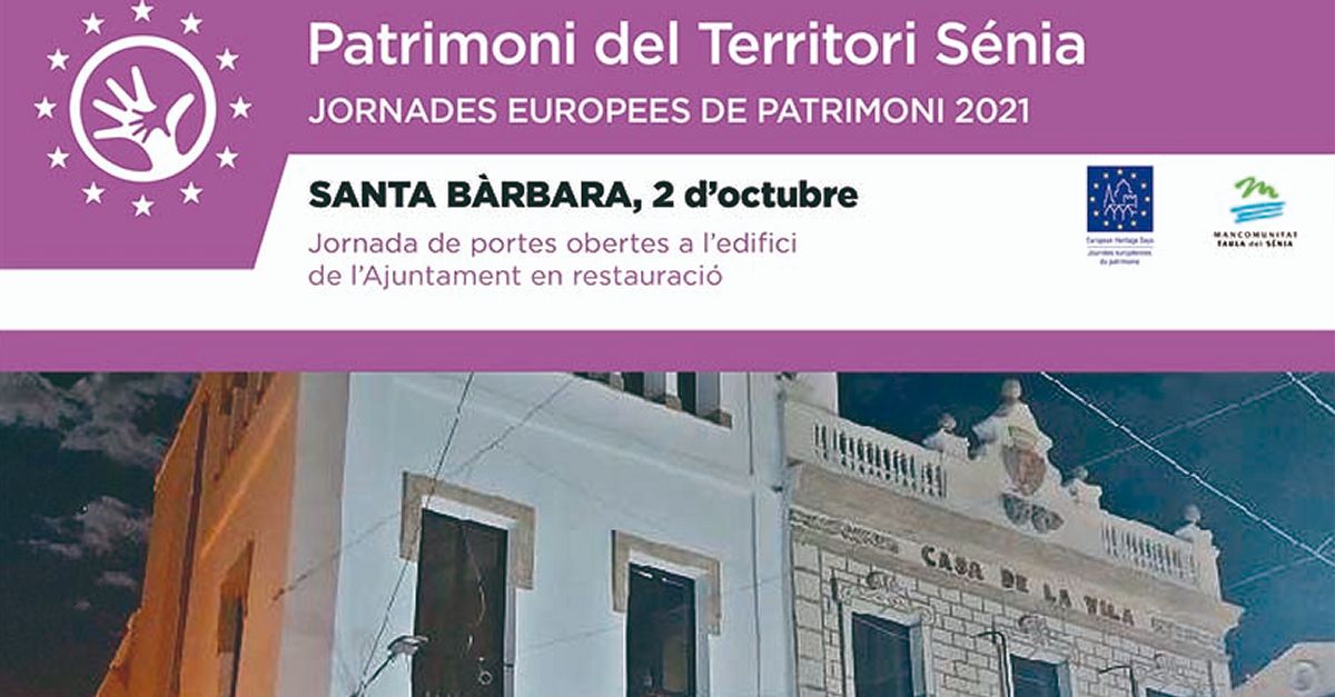 Patrimoni Territori S�nia: Jornada portes obertes al nou ajuntament de Santa B�rbara