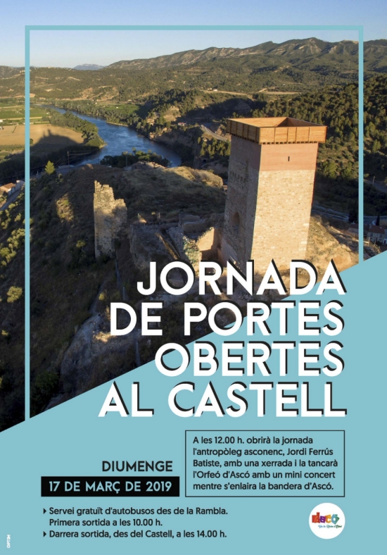 Jornada de portes obertes al Castell d’Ascó Jornada de portes obertes al Castell d’Ascó