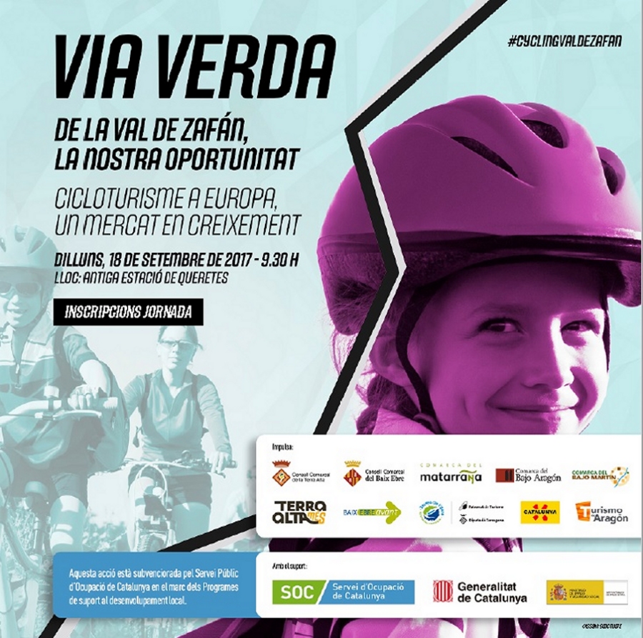 Jornada sobre cicloturisme a la Via Verda de la Val de Zaf�n