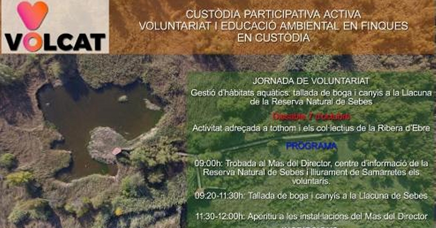 Jornada de voluntarido a la Reserva Natural de Sebes