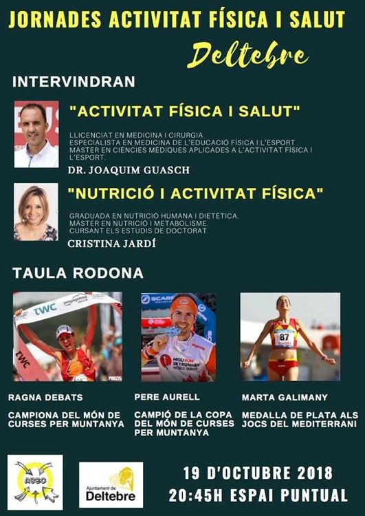 Jornades activitat física i salut Jornades activitat física i salut