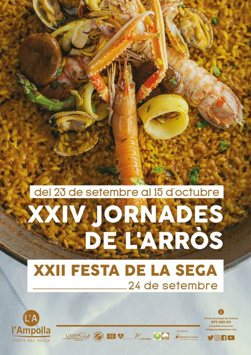 XXIV Jornades Gastronòmiques de l’Arròs de l’Ampolla XXIV Jornades Gastronòmiques de l’Arròs de l’Ampolla