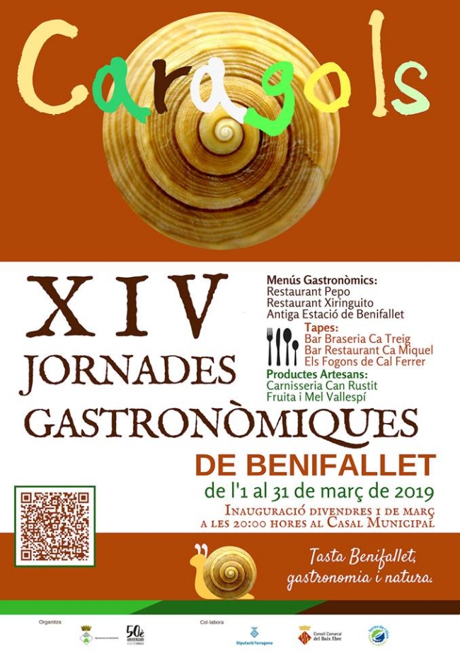 XIV Jornades Gastronòmiques de Benifallet: Caragols XIV Jornades Gastronòmiques de Benifallet: Caragols