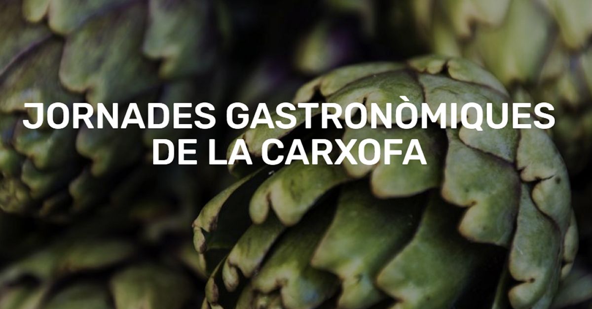 Jornadas gastron�micas de la alcachofa 2024 en los restaurantes de Amposta