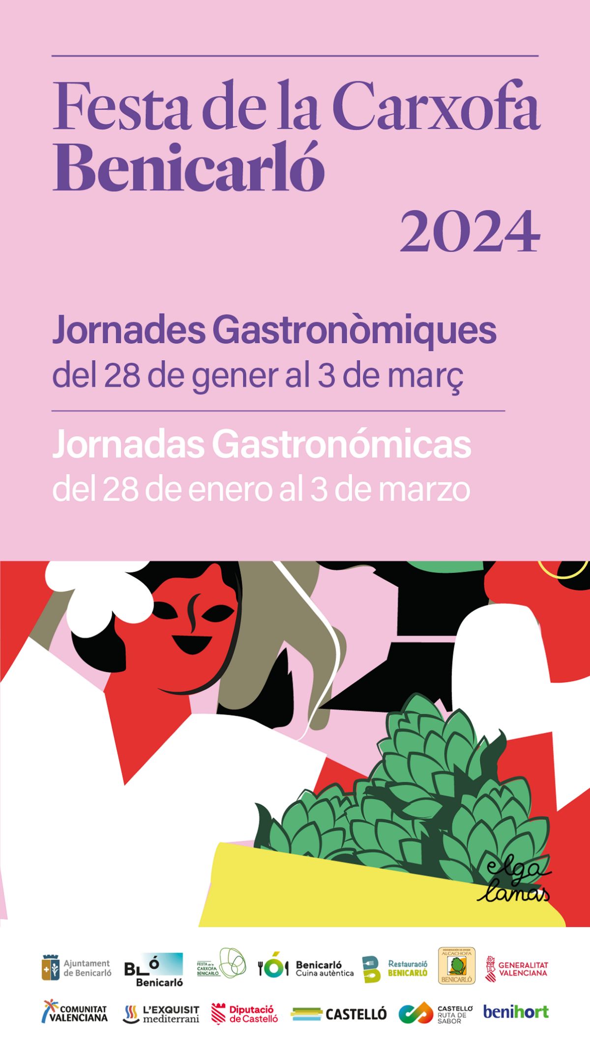 Jornades Gastron�miques de la Carxofa de Benicarl� 2024