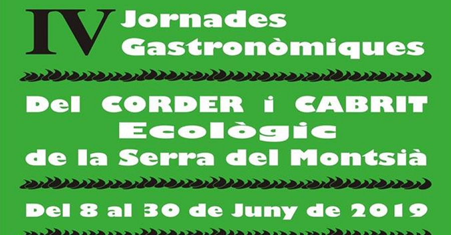 Jornadas del cordero y cabrito ecol�gico del Montsi�