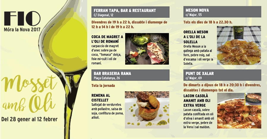 II Jornadas Gastron�micas lo Mosset amb Oli