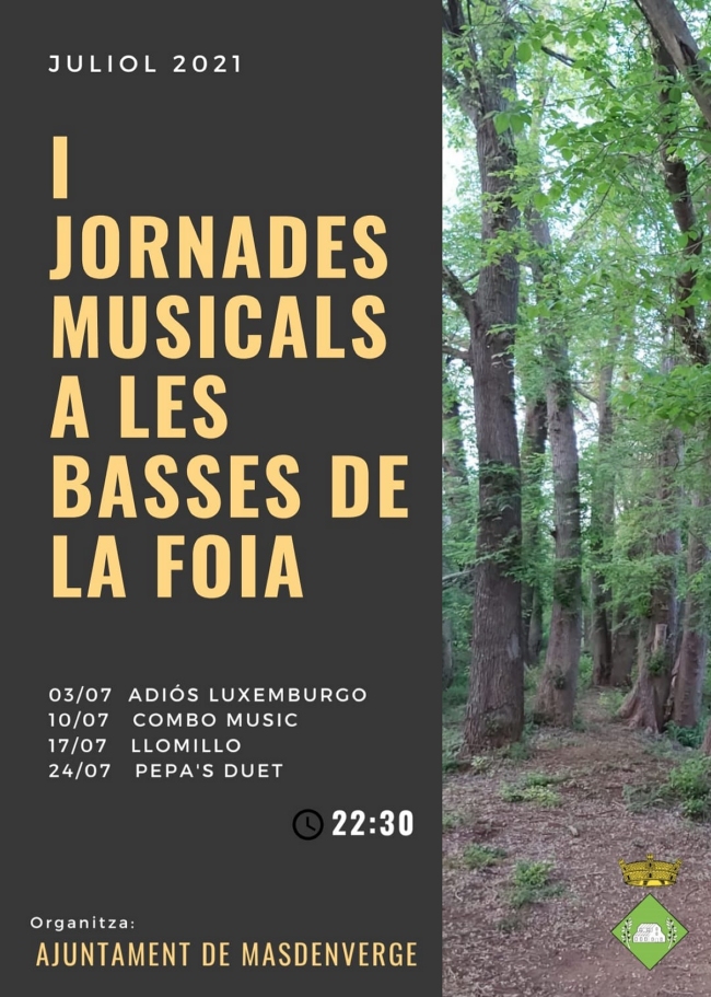 I Jornades Musicals a les Basses de la Foia I Jornades Musicals a les Basses de la Foia