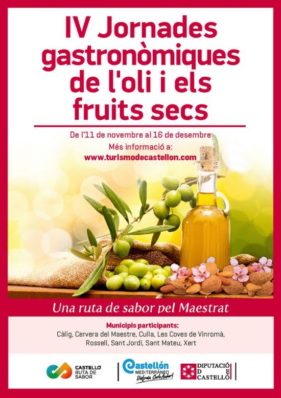 IV Jornades Gastron�miques de l�oli i els fruits secs