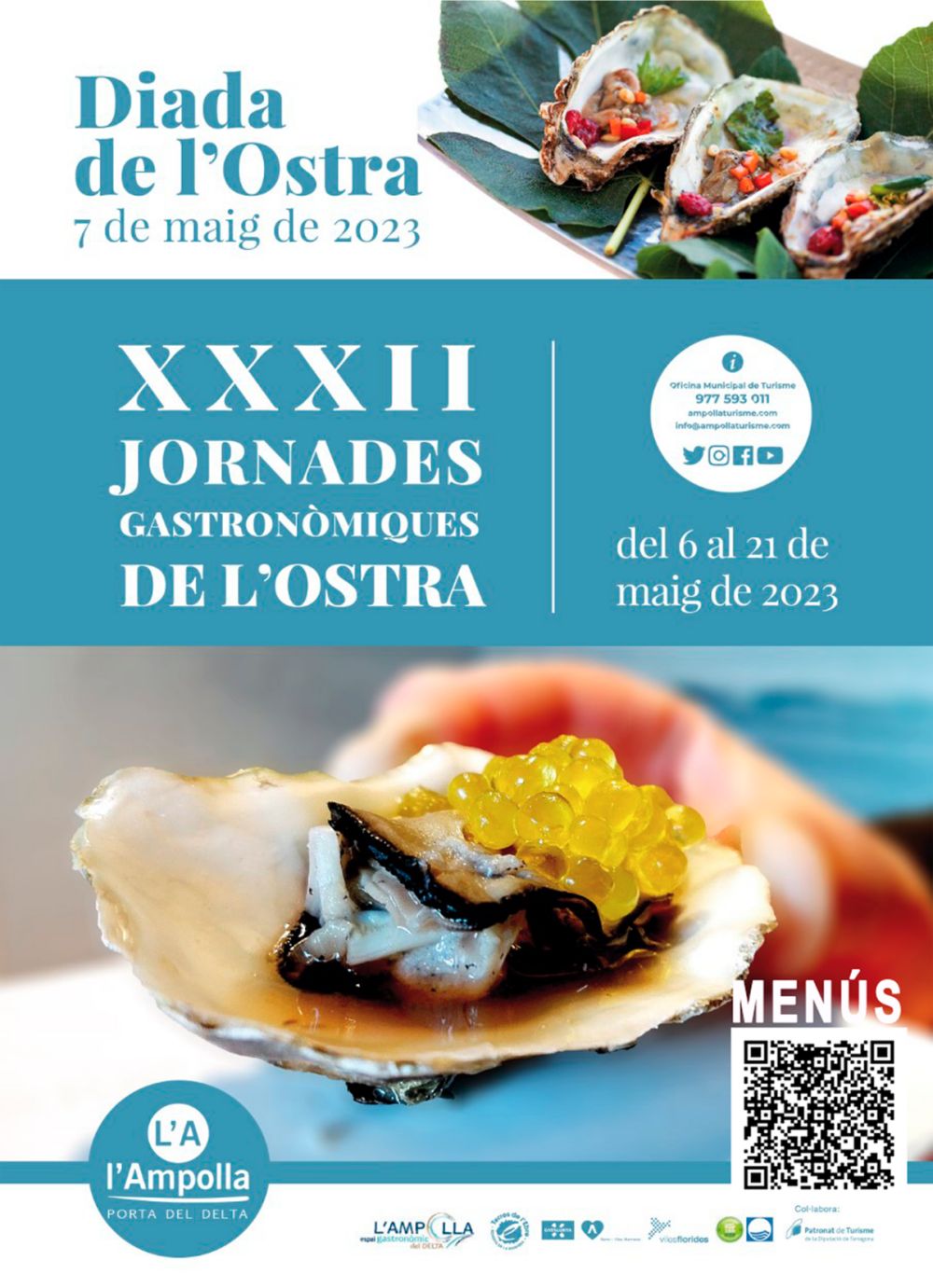 XXXII Jornades Gastronòmiques de l’Ostra XXXII Jornades Gastronòmiques de l’Ostra