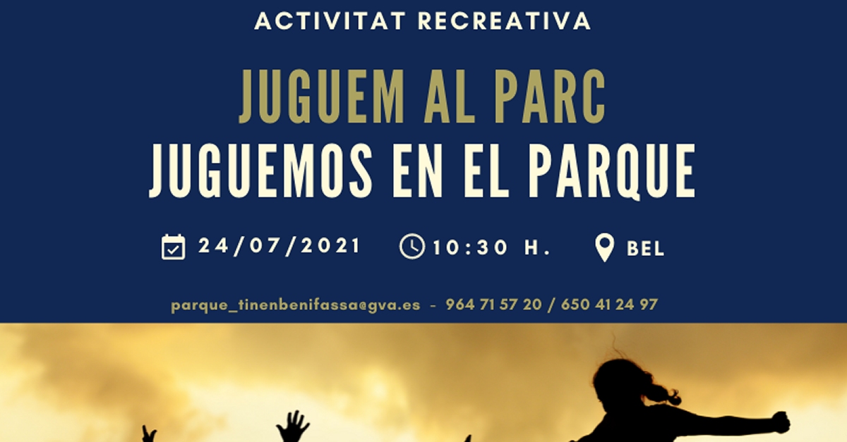 Juguem al Parc de la Tinen�a de Benifass�