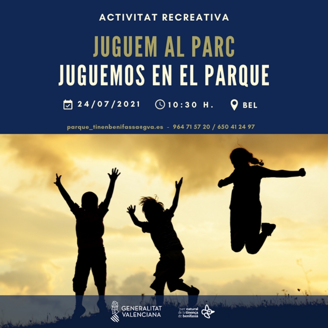 Juguem al Parc de la Tinen�a de Benifass�