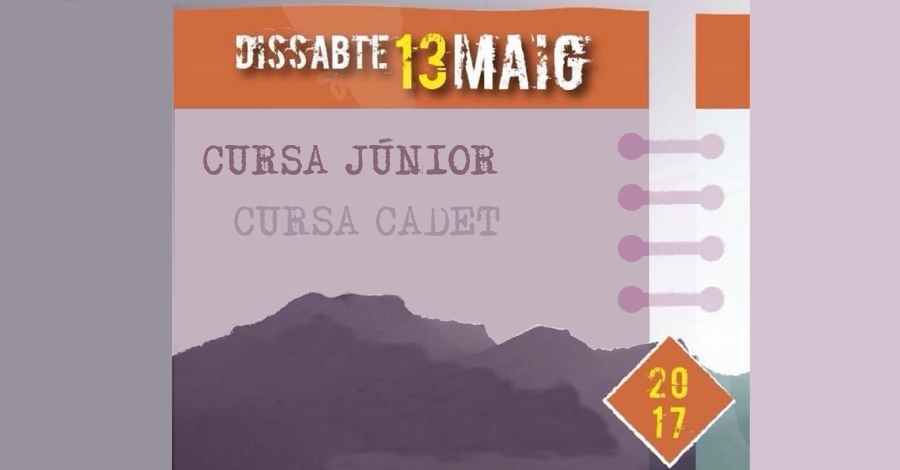 Cursa J�nior i Cadet d�Alfara de Carles
