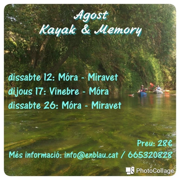 Kayak & Memory M�ra d&rsquo;Ebre