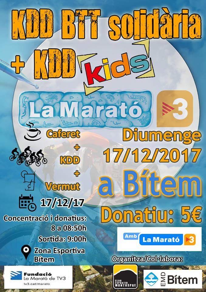 KDD BTT solidària i KDD kids KDD BTT solidària i KDD kids