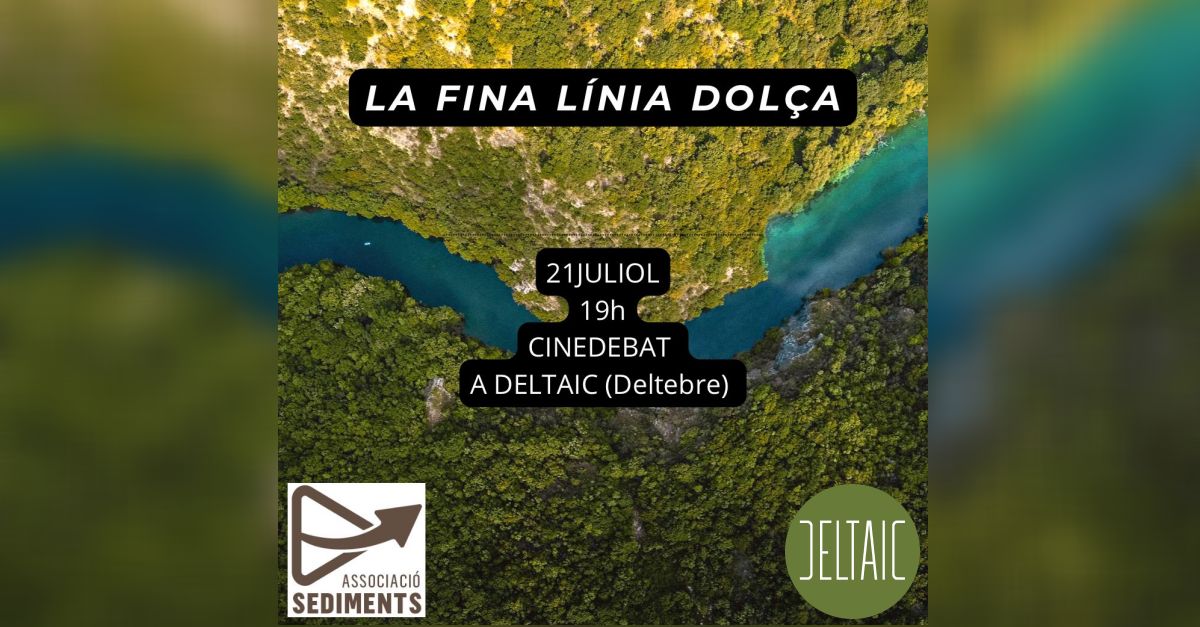 Projecció de la river movie «La fina línia dolça» Projecció de la river movie «La fina línia dolça»