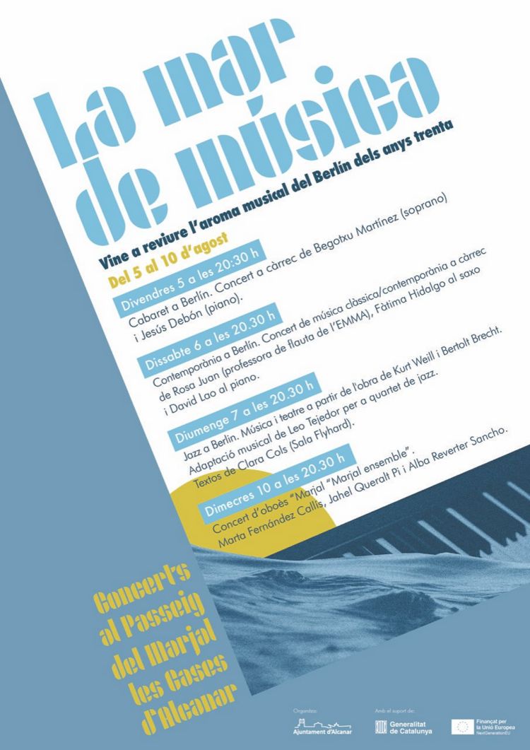 La Mar de M�sica. II Festival de M�sica de les Cases d�Alcanar