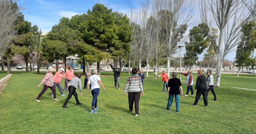 La Rpita dinamitza els parcs de salut amb activitats per a la gent gran