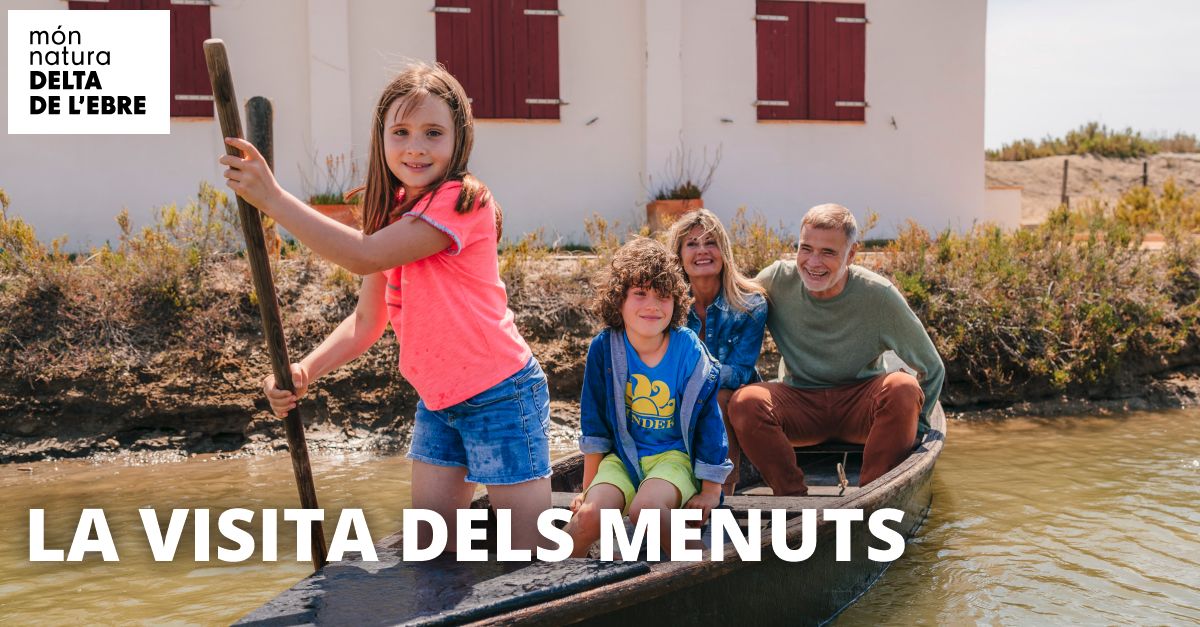 La visita dels menuts: Descobriu l’essència del Delta en família 2024 La visita dels menuts: Descobriu l’essència del Delta en família 2024