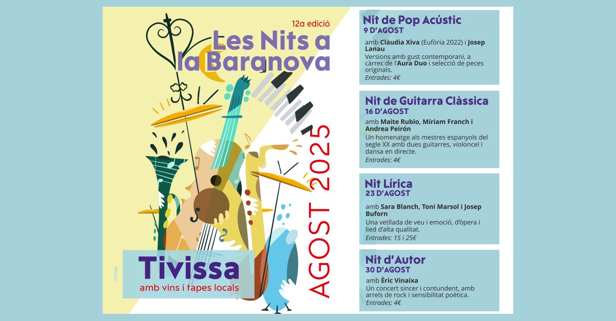 Les Nits a la Baranova. Noche de pop ac�stico