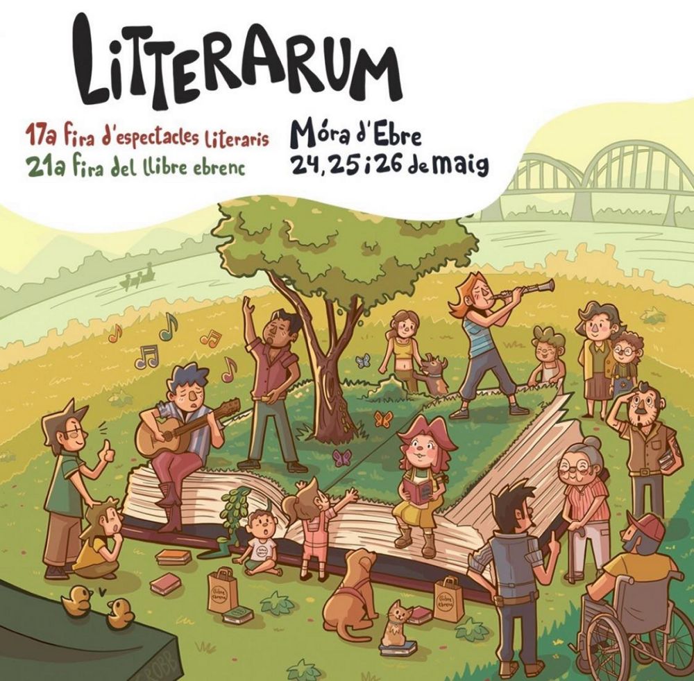 Litterarum 17a Fira d�espectacles literaris i 21a Fira del llibre ebrenc