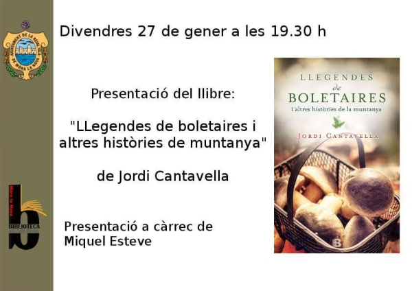 Presentaci� del llibre �Llegendes de Boletaires i altres hist�ries de muntanya�