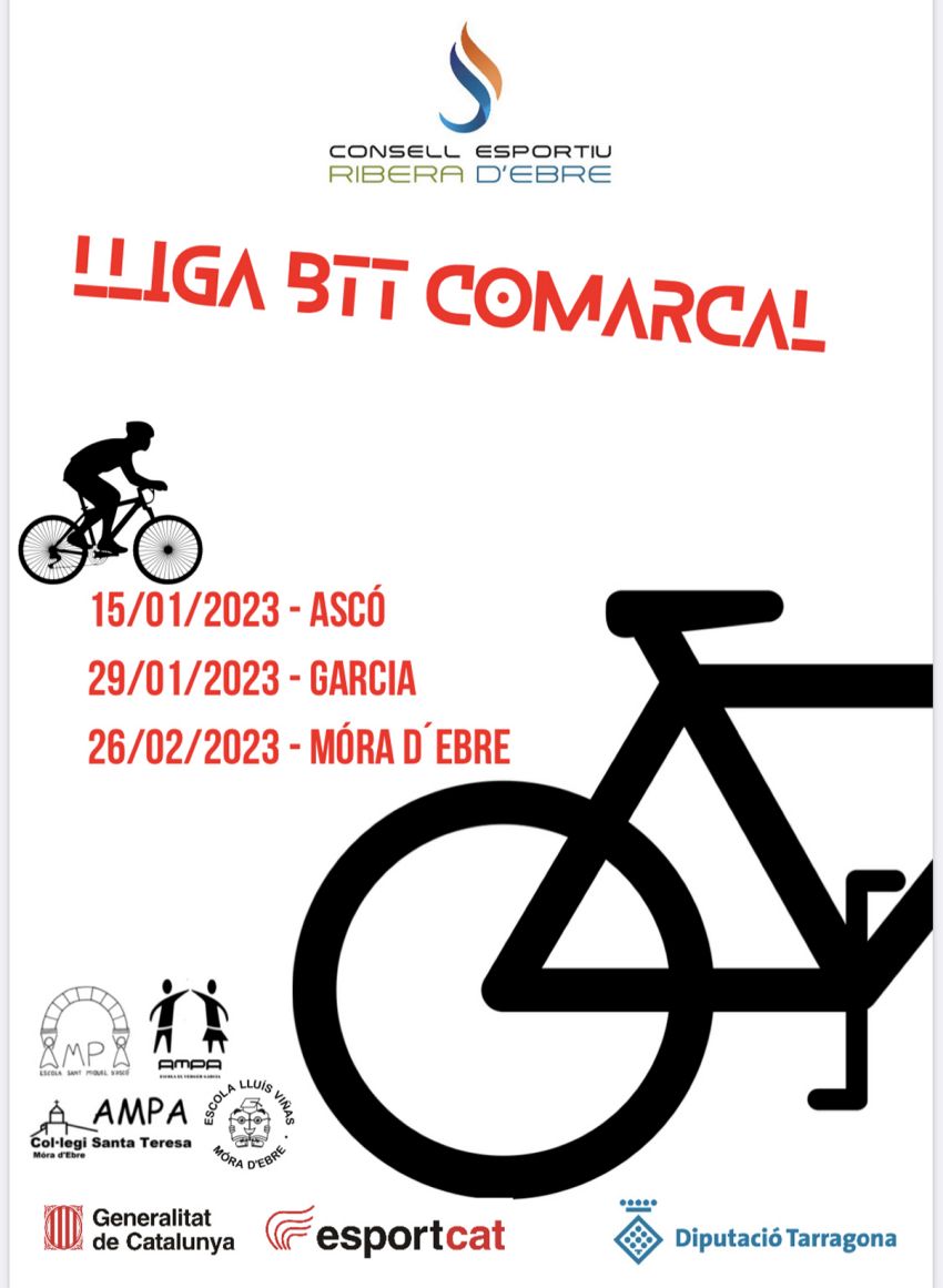 Lliga BTT Comarcal de la Ribera d’Ebre - Ascó Lliga BTT Comarcal de la Ribera d’Ebre - Ascó