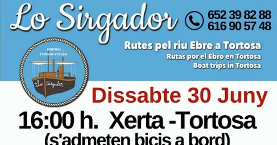 Lo Sirgador: Xerta-Tortosa Lo Sirgador: Xerta-Tortosa