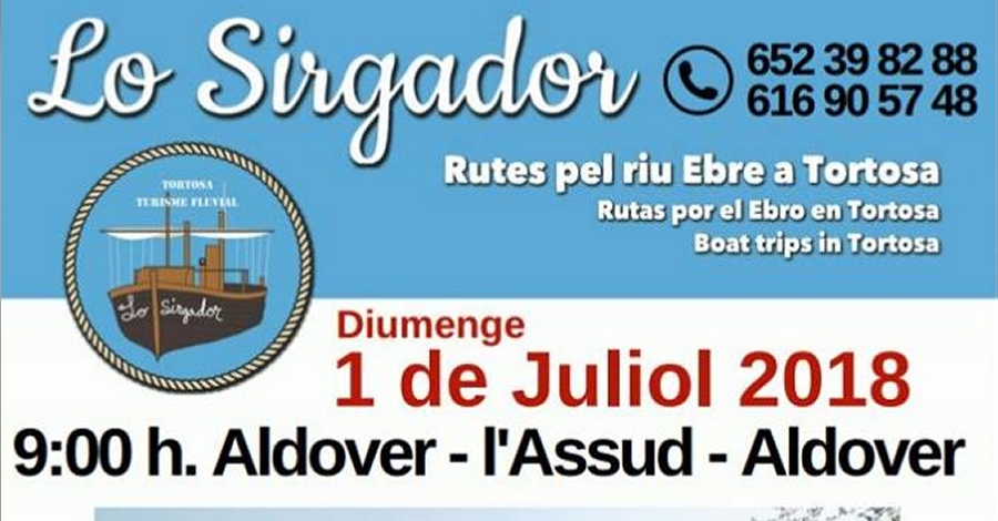 Lo Sirgador: Aldover � L�Assud � Aldover