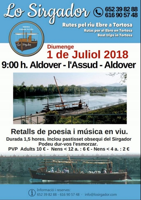 Lo Sirgador: Aldover � L�Assud � Aldover