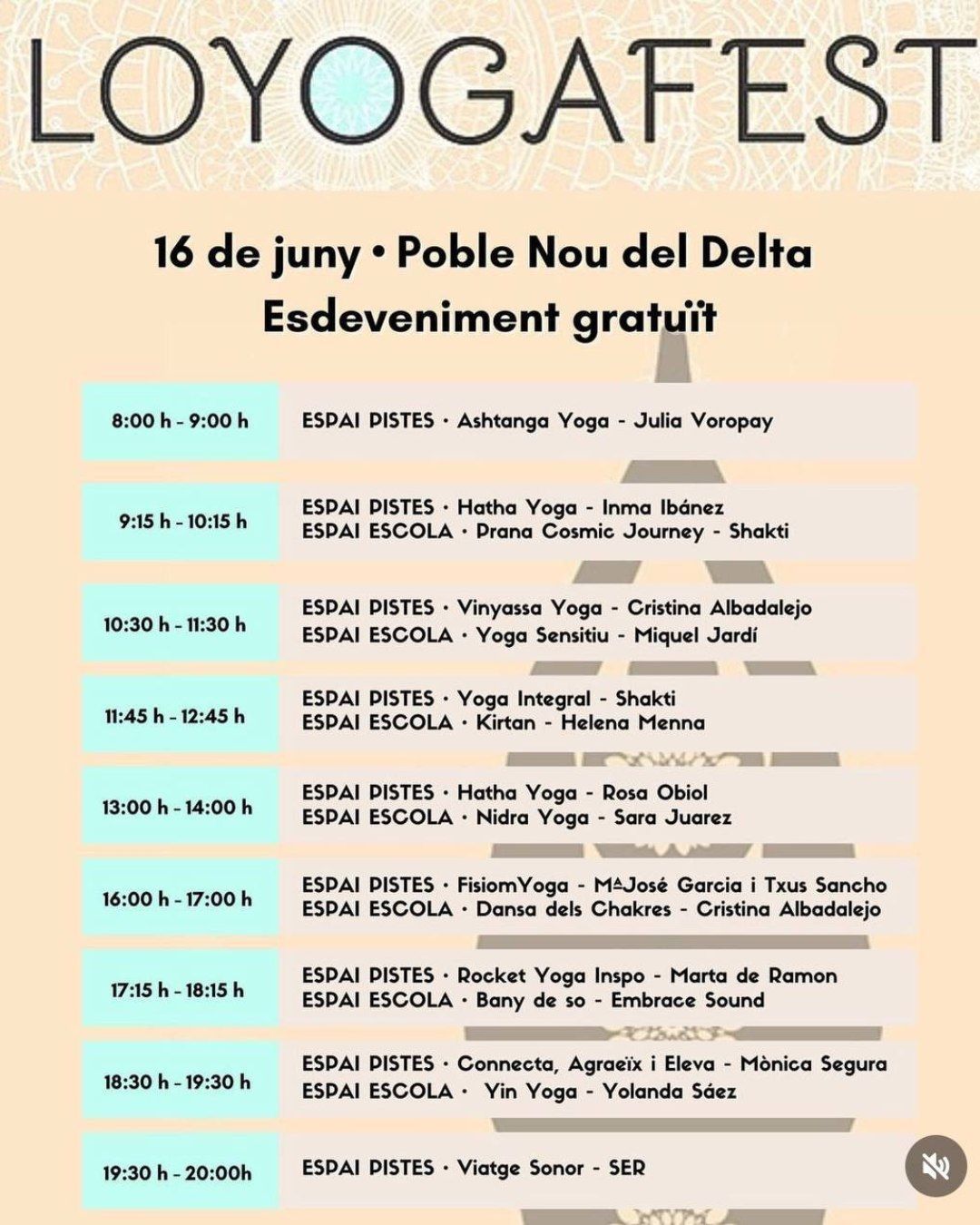 Lo Yogafest. Celebraci� del Dia Internacional del Ioga al Delta de l�Ebre