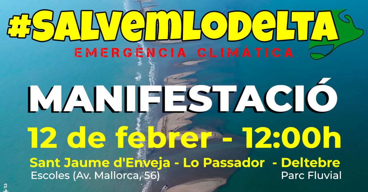 Manifestaci� Salvem lo Delta