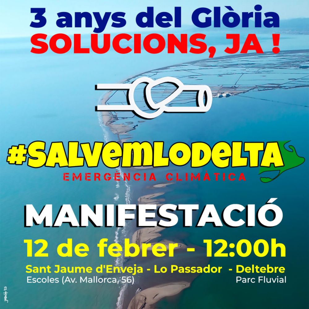 Manifestaci� Salvem lo Delta