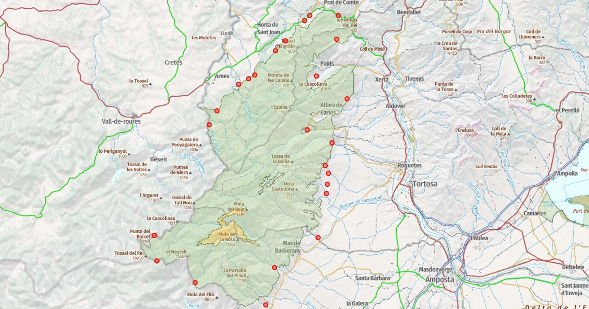 La Generalitat tanca l&rsquo;acc�s motoritzat al Parc Natural dels Ports per l&rsquo;eclipsi solar | EbreActiu.cat, revista digital d&rsquo;oci actiu | Terres de l&rsquo;Ebre ...