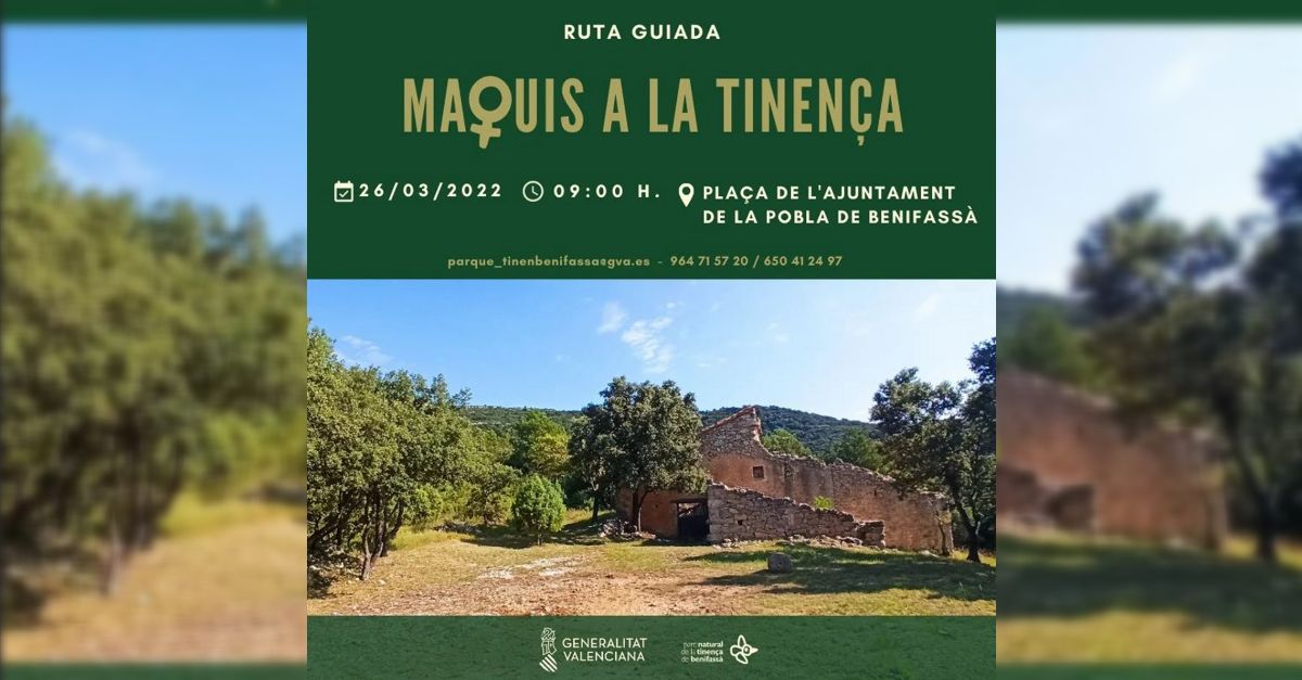 Ruta guiada Maquis en la Tinen�a