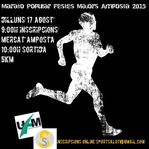 marat� popular Festes Majors Amposta 2015