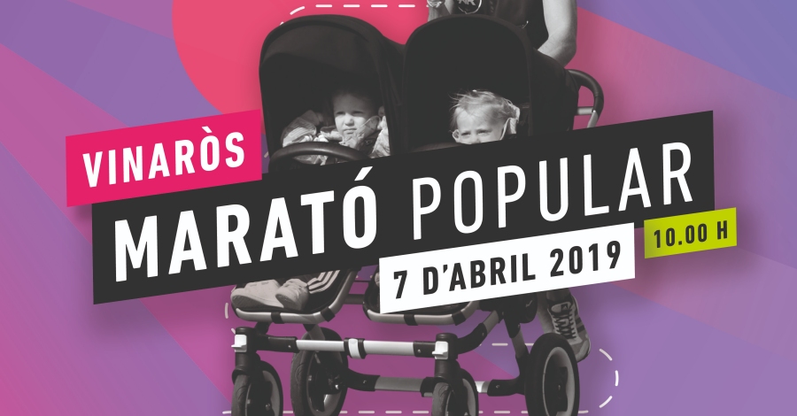 La Marat Popular 2019 de Vinars se celebrar el 7 dabril