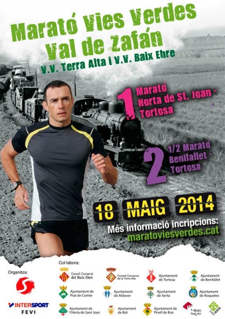 Marat� Vies Verdes Terra Alta - Baix Ebre. Horta de Sant Joan-Tortosa (42 Km)