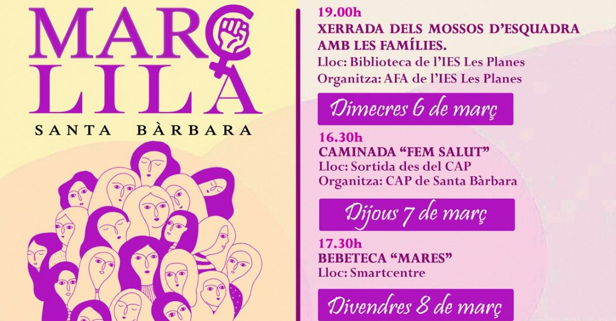 Mar� lila a Santa B�rbara