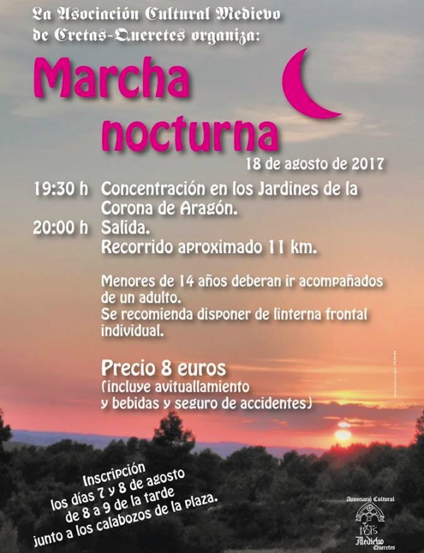 Marxa nocturna a Queretes Marxa nocturna a Queretes
