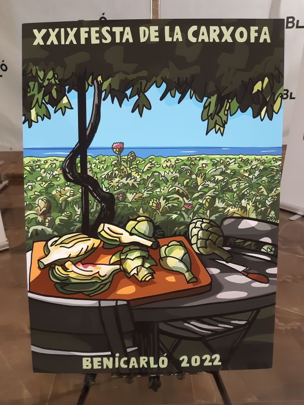 Javier Mariscal dissenya el cartell de la XXIX Festa de la Carxofa de Benicarl� | EbreActiu.cat, revista digital d&rsquo;oci actiu | Terres de l&rsquo;Ebre ...