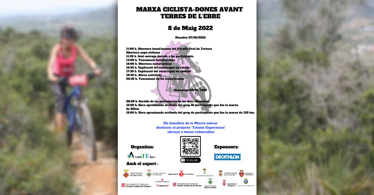 Marcha Ciclista Dones Avant Terres de l�Ebre