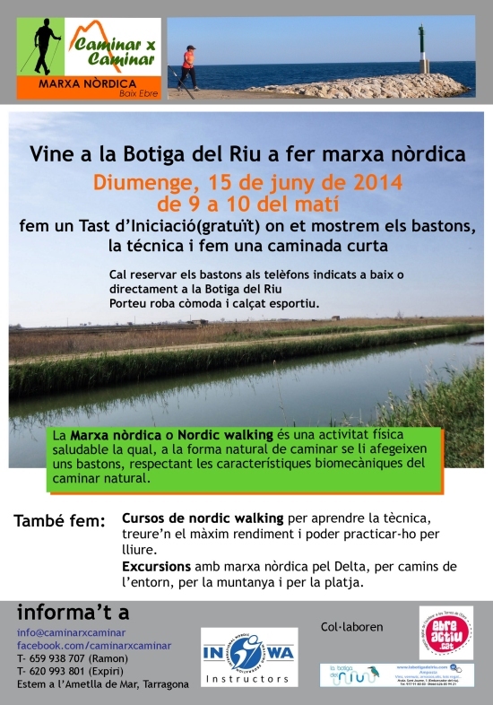tast d�iniciaci� a la marxa n�rdica