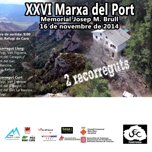 26a edici de la popular MARXA DEL PORT (Memorial Josep M. Brull)