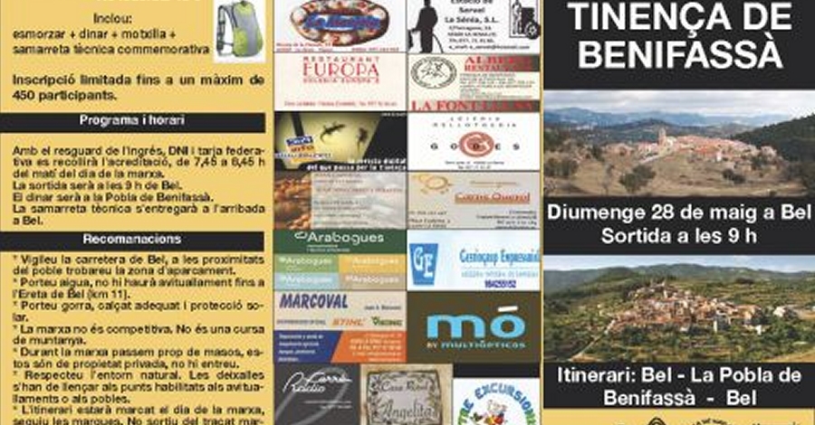 10a Marxa per la Tinen�a