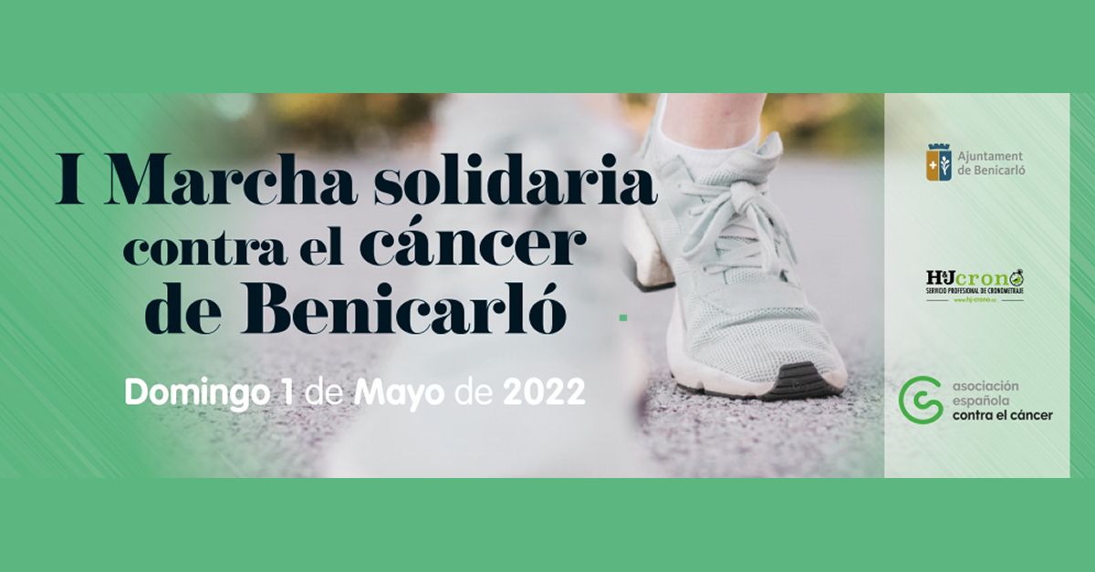 I Marcha solidaria contra el c�ncer de Benicarl�