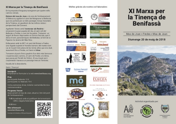 XI Marxa per la Tinen�a de Benifass�